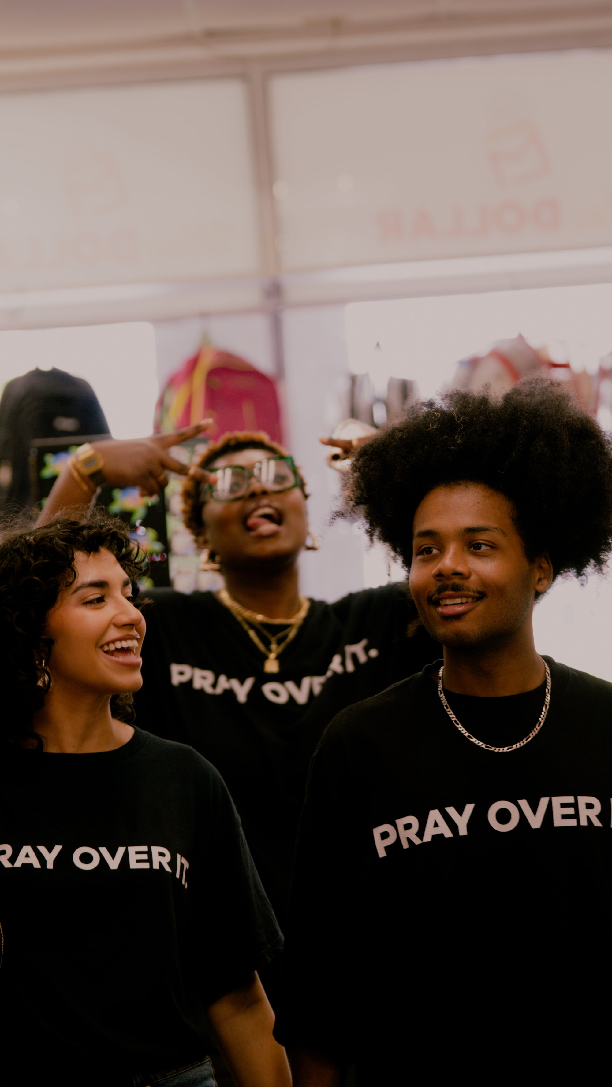 "PRAY OVER IT" TEE